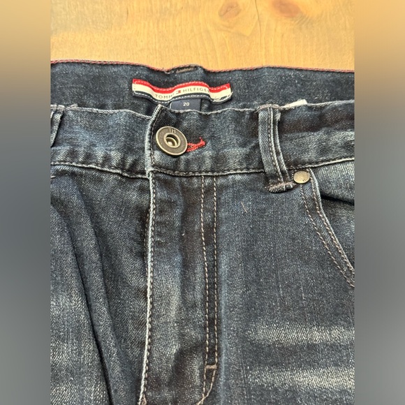SOLD ✅ Tommy Hilfiger Boy’s Youth Solid Blue Adjustable Waist Jeans Size: 20 - Picture 8 of 10
